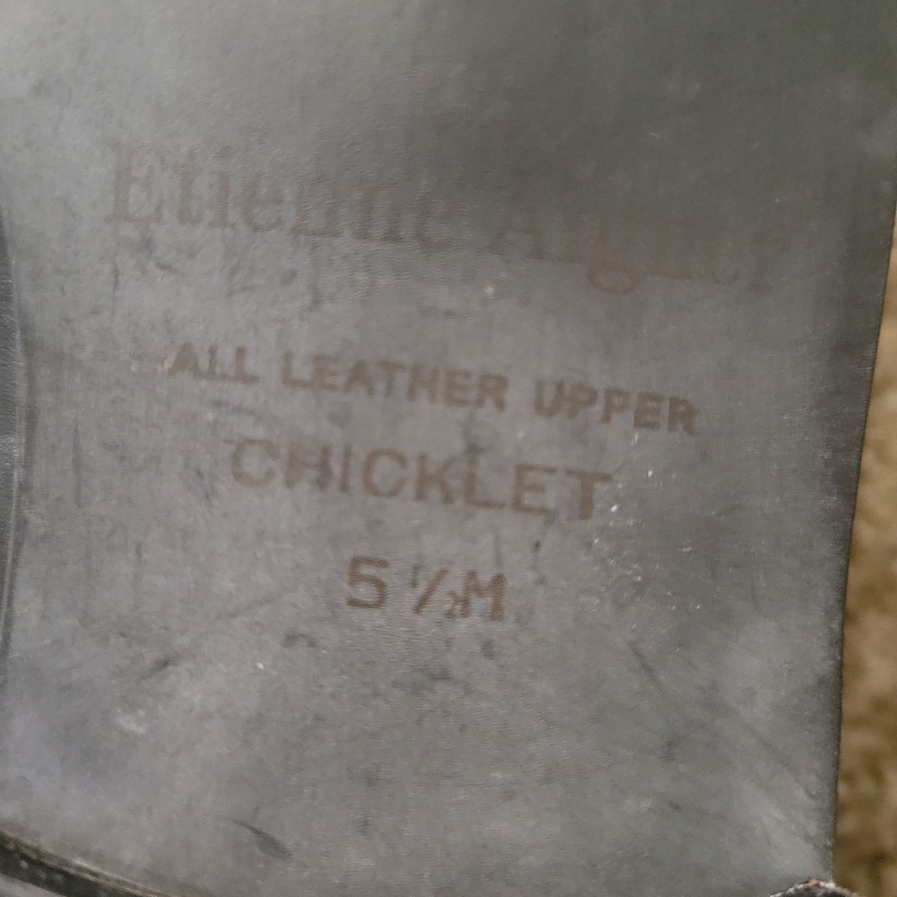 Etienne Aigner Chicklet Shoes Size 5.5 - Picture 6 of 6